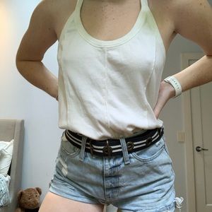 Ecote white tank top